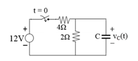 t=0
42
12V
22
c=vc(t)
