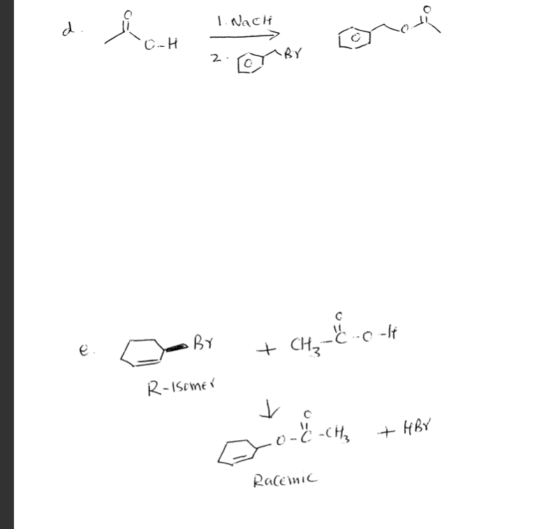 I. NaCH
C-H
2.
BY
+ CHz-
R-IScmer
O -č -CH,
+ HBY
Racemic
