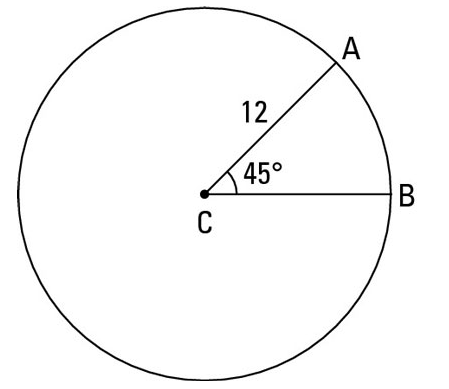 A
12
45°
В
C
