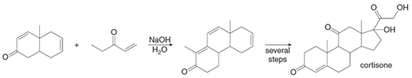 Он
Он
NaOH
Но
several
steps
cortisone
