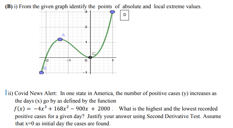 f(x) = -4x³ + 168x² – 900x + 2000
%3D
