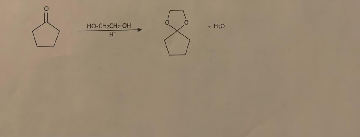 8
HO-CH₂CH2-OH
H*
+ H₂O