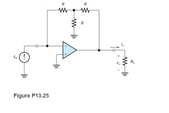 iin (A
RL
Figure P13.25
