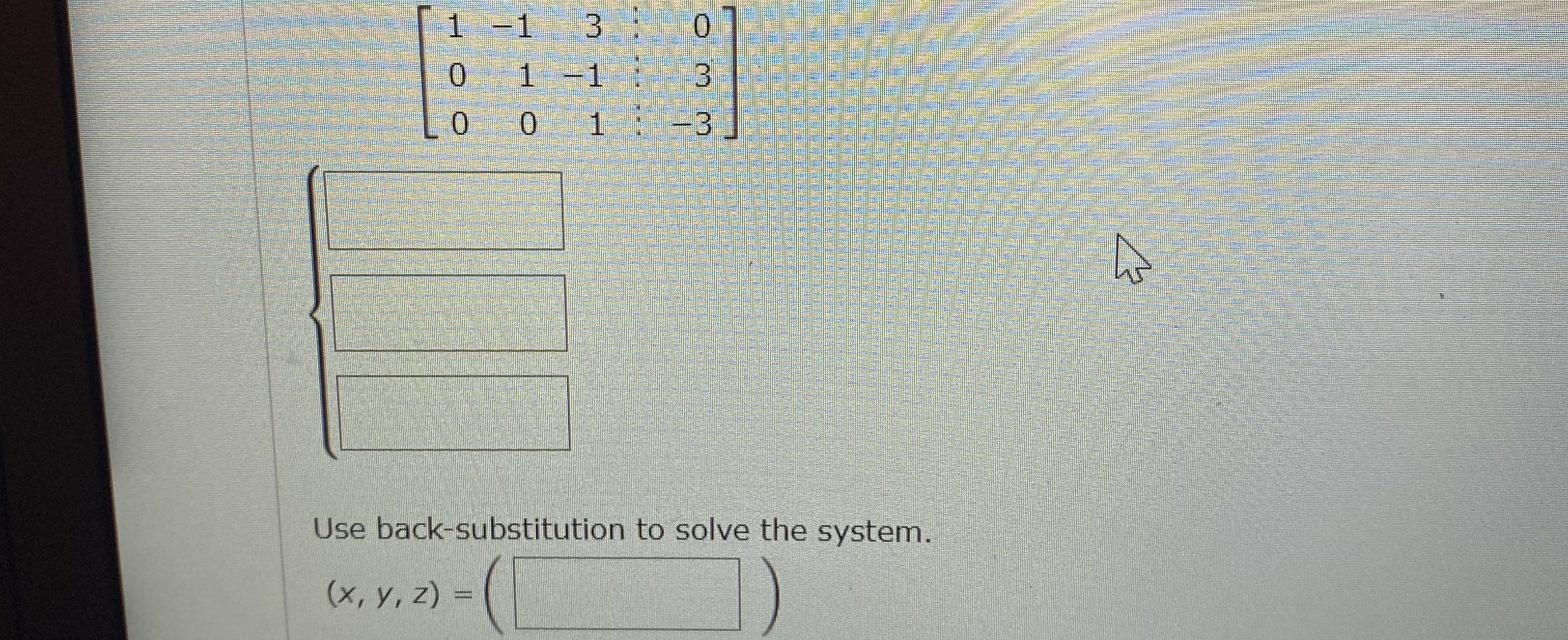 1 -1 3 :
0.
1 -1
-D1
0 0 1-3
