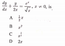 dy
a + (0, is
dr
2.x
A
2
B
C
D 2r
