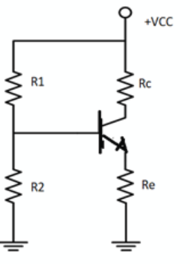 M
R1
R2
+VCC
Rc
Re