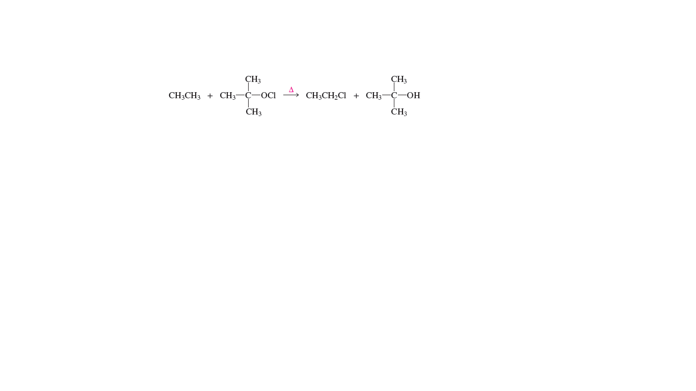 ÇH3
CH3
CH3CH3
+ CH—Ҫ—ОСІ
CH3CH2CI
CH —С—ОН
CH3
ČH3
