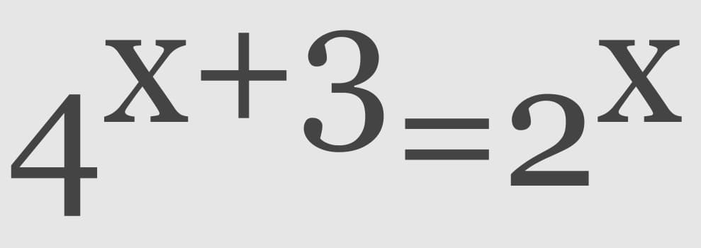 4×+3=2X
