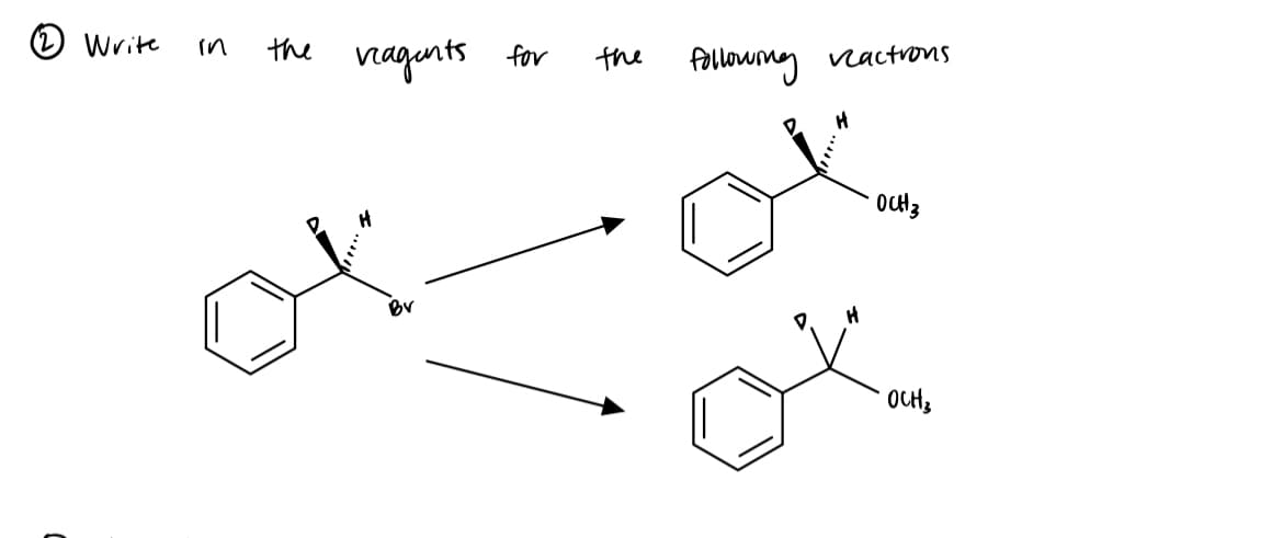 2 Write
in
the
vragents
Bv
for
the following
Vactrons
H
H
OCH 3
OCH ₂