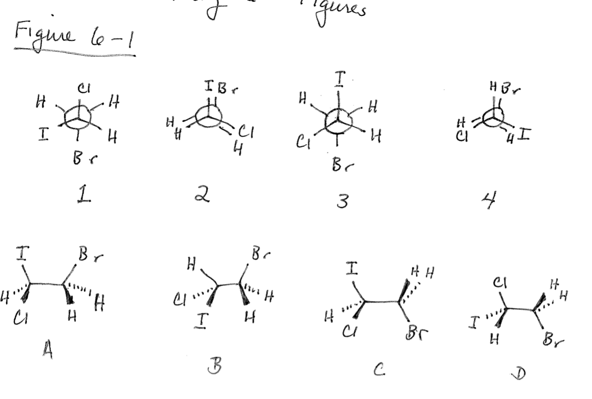 Figure 6-1
I
4'
CI
H
I
А
H
Br
1
Br
H
H
I Br
Baci
4
2
H
gures
ci
T
Br
3
H
H
HB
$
4
I
вс
H H H
с
B