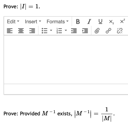 Prove: |I| = 1.
%3D
