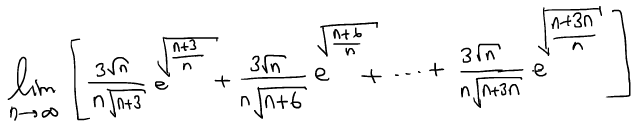 n+3
n+3n
lom
e
+ ...+
e
nn+3n
