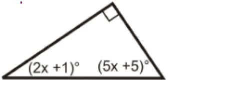 (2x +1)° (5x +5)°
