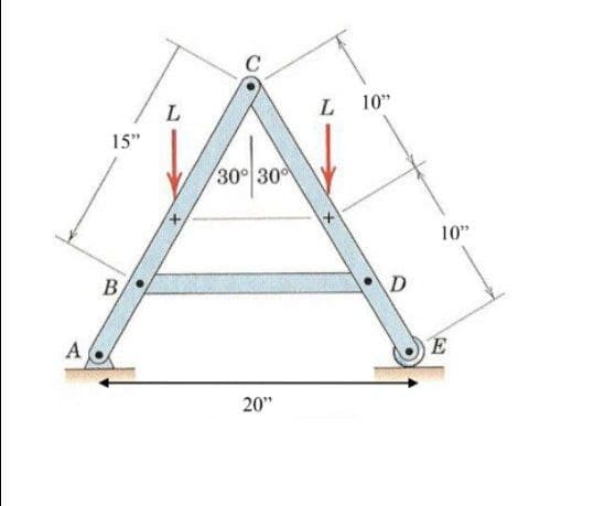 L
L 10"
15"
30 30
10"
B
A
E
20"
