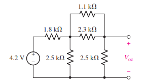 1.1 kN
1.8 kN
2.3 kN
4.2 V
2.5 kl
2.5 kN
Voc
