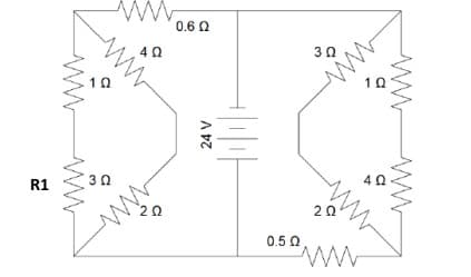 R1
Μ
W
1Ω
3 Ω
4 Ω
ΖΩ
0.6 Ω
24 V
3 Ω
0.5 Ω
Μ
2024
Μ ww
1 Ω
4 Ω
ww