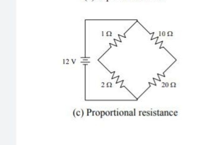 102
12 v =
22
20 2
(c) Proportional resistance
