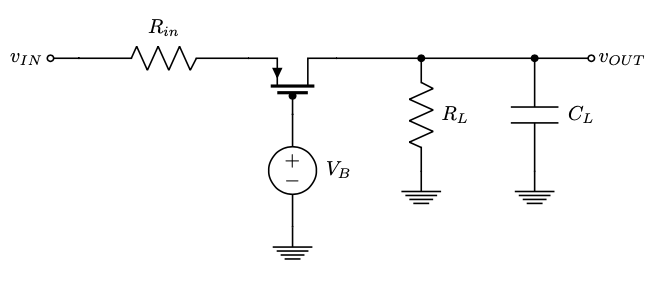 Rin
OVOUT
VIN O
RL
CL
+
VB
