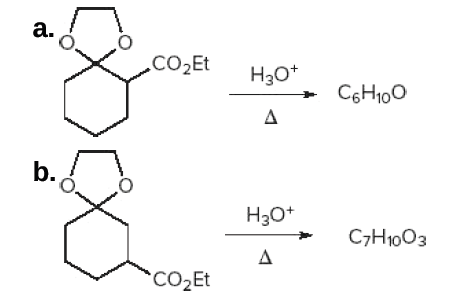 a.
.CO2Et
Нао*
C6H100
b.
Нзо*
C7H1003
CO2Et
