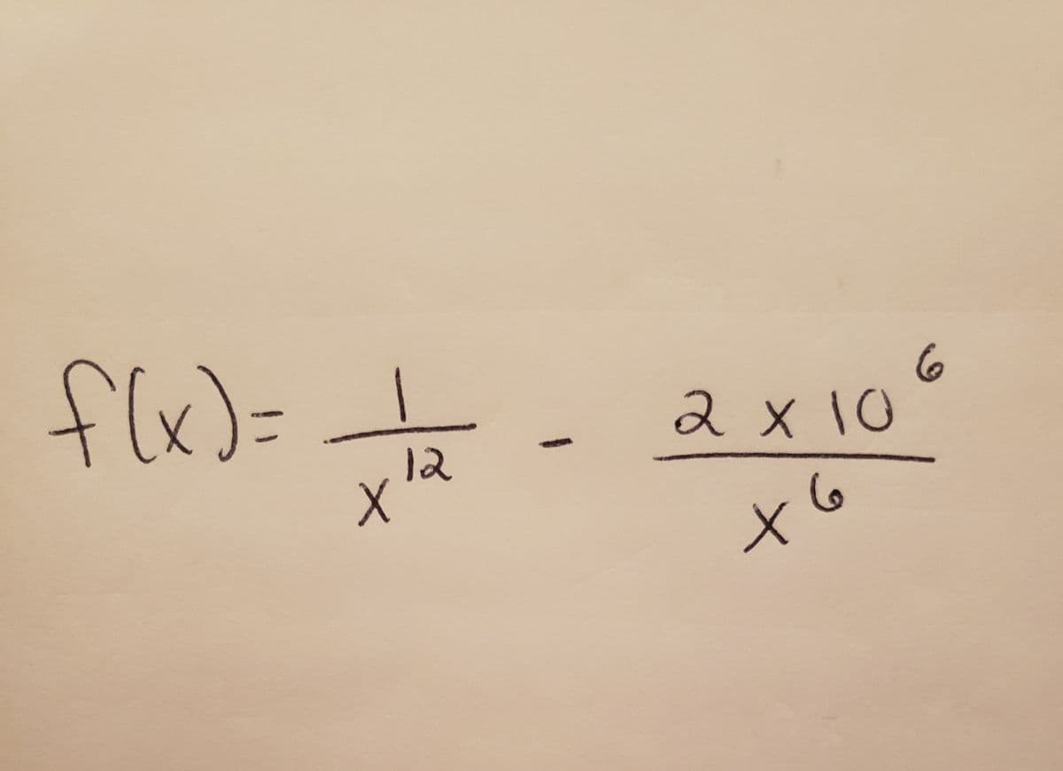 flx)=
6
2 x 10
°
12
