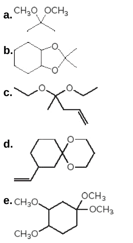 CH30 ОСнз
a.
b.
C.
d.
OCH3
-OCH3
e. CH30.
CH30
