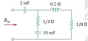 2 mF
0.2 H
1/3 U
1/8 U
10 mF
