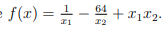 e f(x) = - +I1X2.
64
