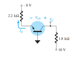 9-8 V
2.2 ka
VCE +
Vc
1.8 k2
10 V
