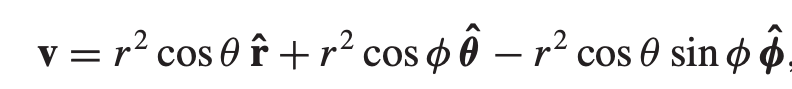 2
2
v = r² cos 0f + r² cos pê – r² cos 0 sin