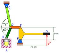 78°
67°
20cm
B
75 cm
A
