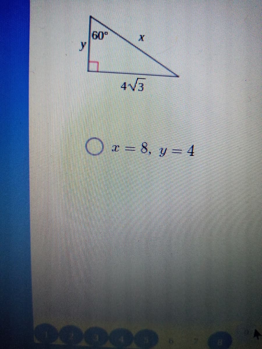 60
y
4V3
O+= 8, y = 4
DO000
