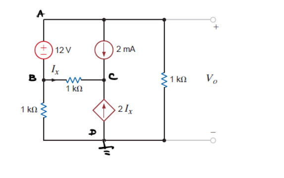 A
|12 V
2 mA
I
в
1 kN
Vo
1 kN
1 k
21x
