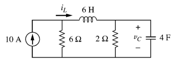 6 H
all
10 A
6Ω
22
4 F
