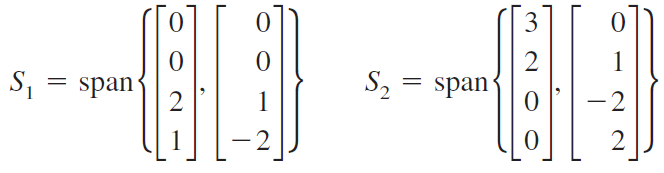 3
1
S, = span
S,
span
2
-2
2
|
