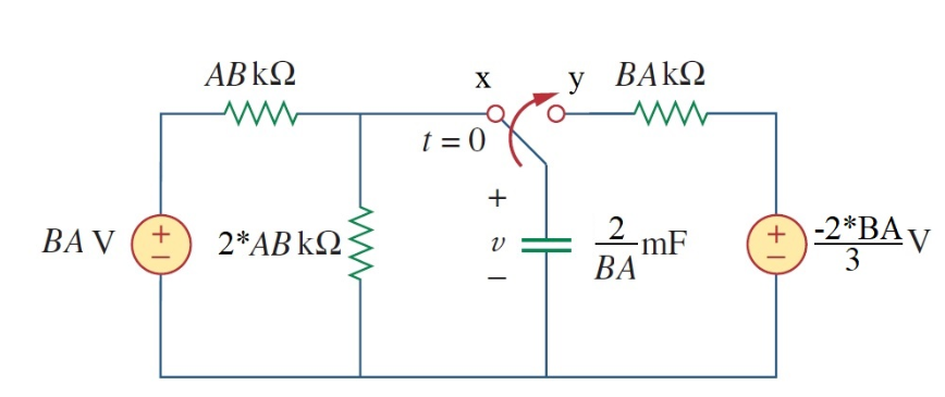 AB kQ
y BAKQ
X
t = 0
+
2 mF
ВА
BA V (+
+-2*BA1
2*AB kQ;
V
3
-
