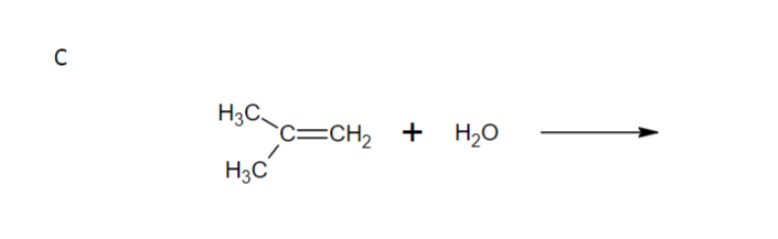 H3C~
c=CH2 + H20
H3C
