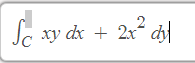 Jc xy dx +
2x° cil
