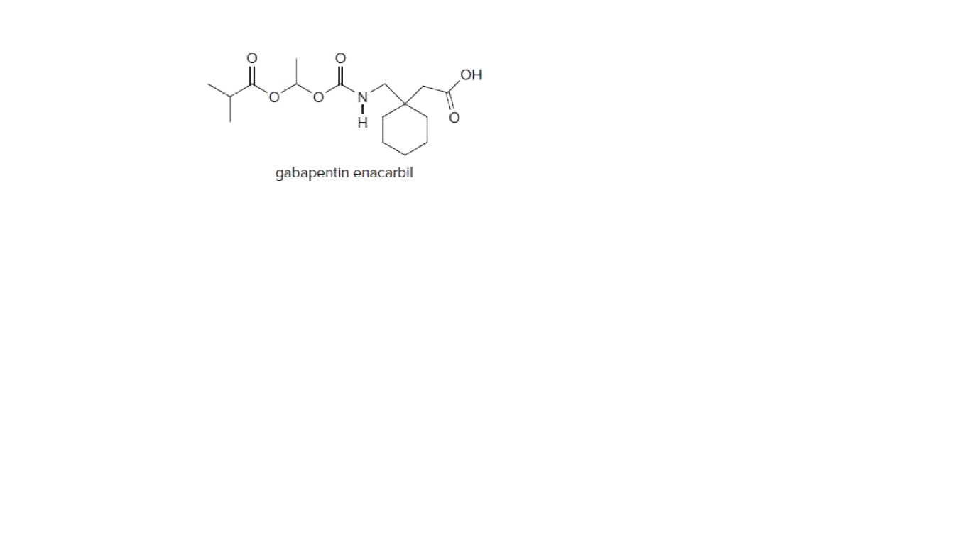 OH
gabapentin enacarbil
