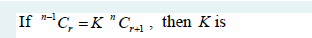 If *C, =K "C,, then K is
n-1
