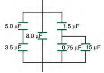 5.0 μF
Твоне
3.5 μF
1.5 μF
F
0.75 μF 15 μF