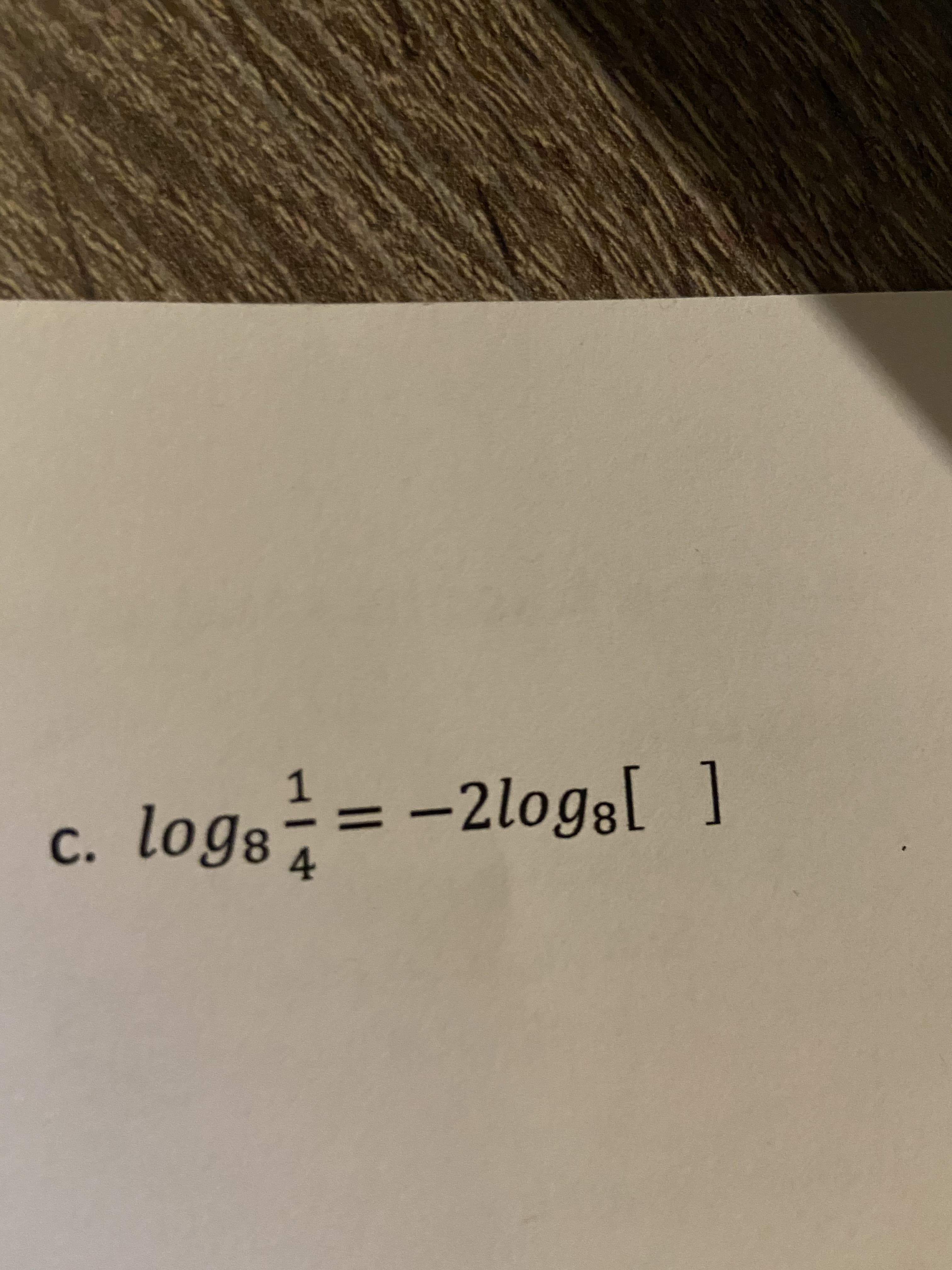 1
logs = -2log3l ]
98
С.
4
