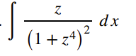 dx
2
(1+ z*)?
