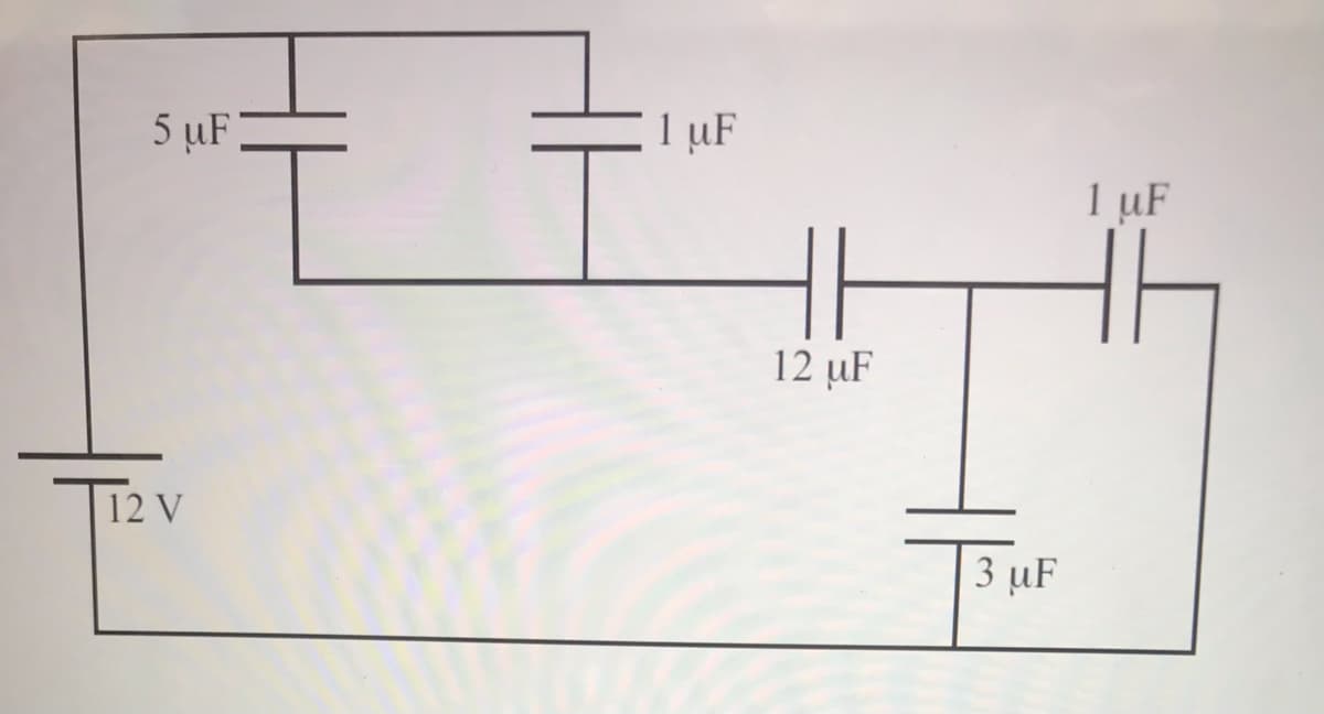 5 uF
1 uF
1 µF
12 µF
12 V
3 µF
