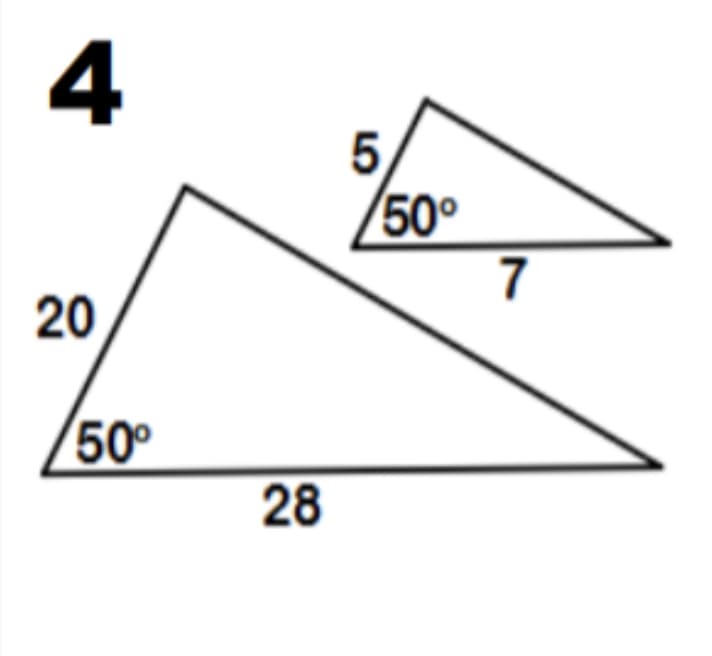 4
50°
7
20
50°
28
