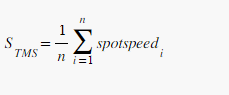 S
TMS
ni=1
spotspeed