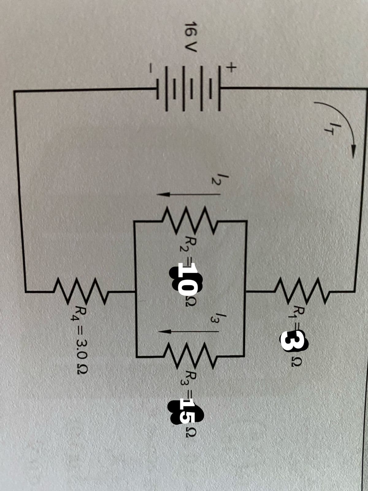 IT
R1
30
13
16 V
R2100
R3=152
RA=3.0 Q
%3D
