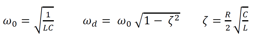 WO =
LC
wa = wo √√√1 - 3²
d
I/
3² 3
=
RIN
L04