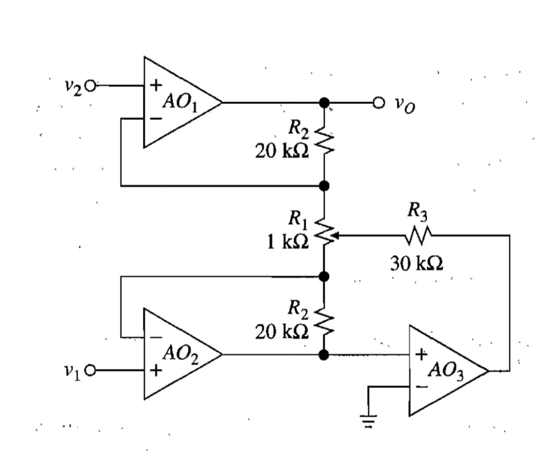 120-
ΤΟ
ΑΟ,
+
ΑΟΣ,
R₂
20 ΚΩ
R₁
1 ΚΩ
R₂
20 ΚΩ
H11
VO
R3
m
30 ΚΩ
μ
A03