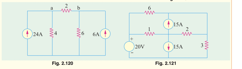 2
a
b
ww
ww
15A
2
1
24A
6.
6A
ww
ww
+
20V
15A
3
Fig. 2.120
Fig. 2.121
ww
ww
ww
