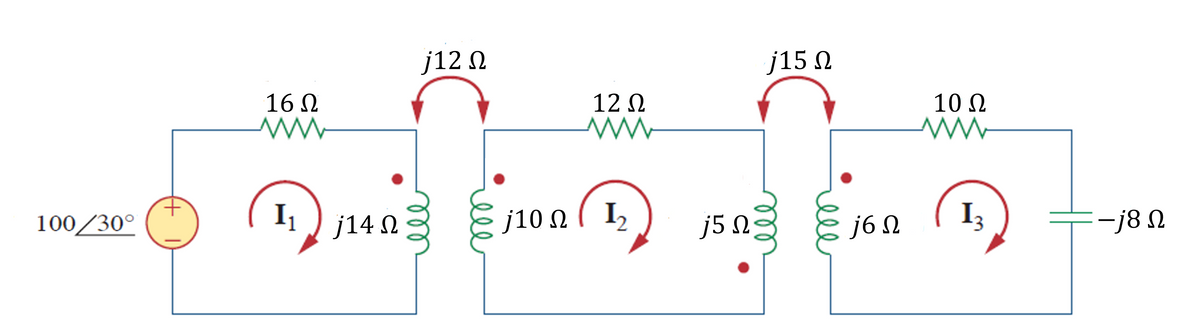 100/30°
16Ω
N
j12 Ω
12 Ω
www
ηλικίας είναι
j14 Ω
j10 Ω ( I, j5 Ω
j15 Ω
j6Ω
10 Ω
ww
I,
-j8 Ω